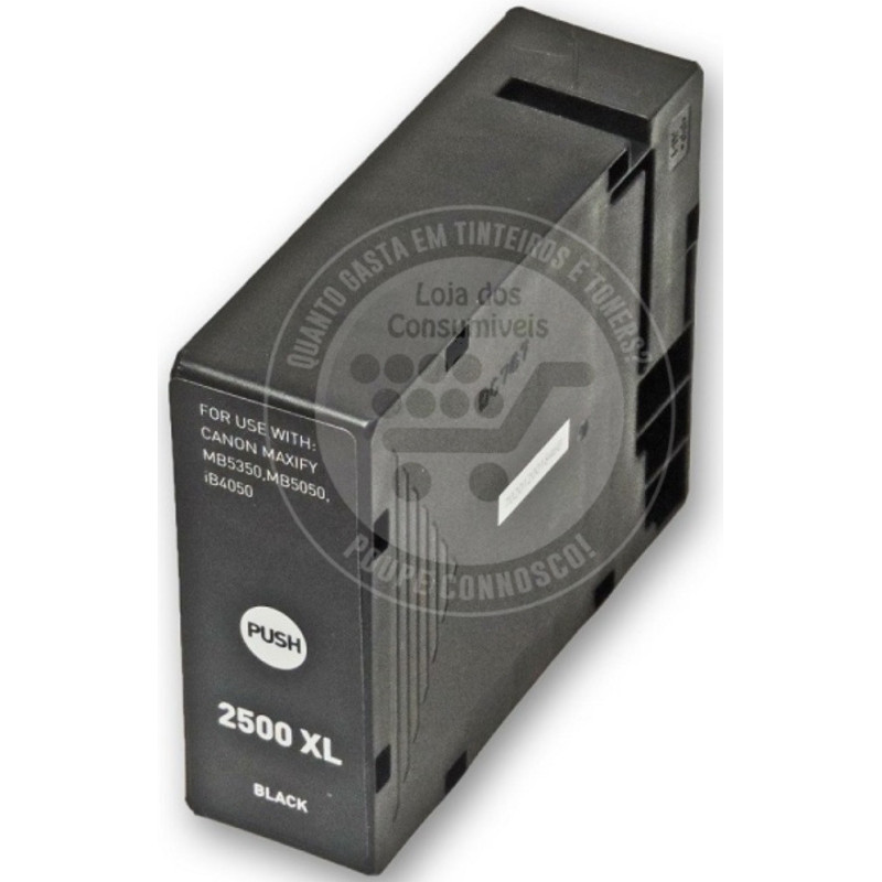 Tinteiro Canon Compatível PGI2500XL Preto