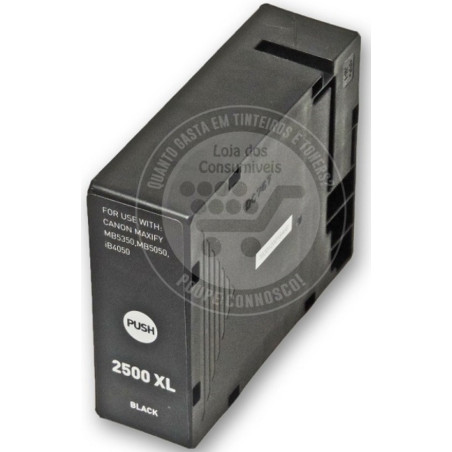 Tinteiro Canon Compatível PGI2500XL Preto