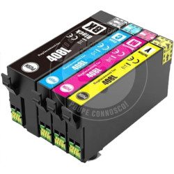 Conjunto 4 Tinteiros Epson Compatíveis 408L (T09K6)