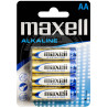 Pilhas Alcalinas Maxell LR06 (AA) - Pack 4