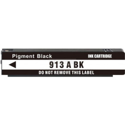 Tinteiro de Tinta Pigmentada HP Compatível 913A (L0R95AE) Preto