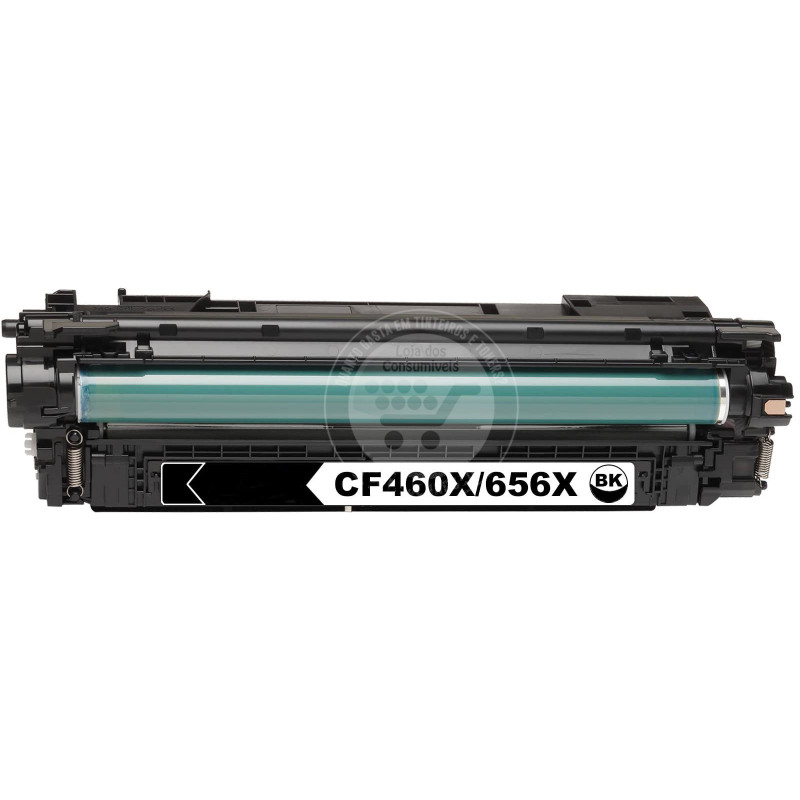 Toner HP Compatível Nº656X (CF460X) Preto
