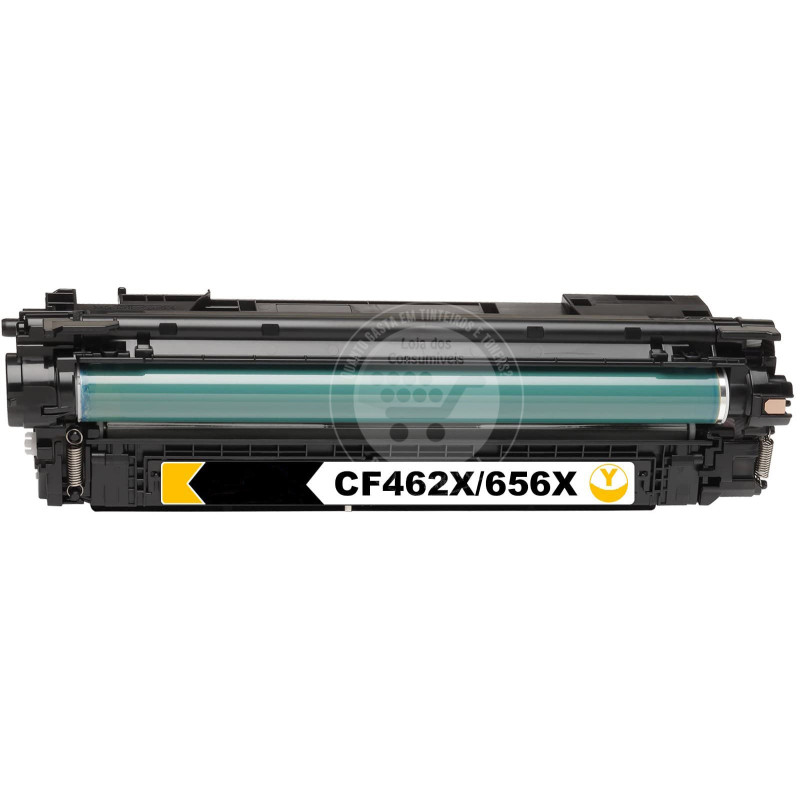 Toner HP Compatível Nº656X (CF462X) Amarelo