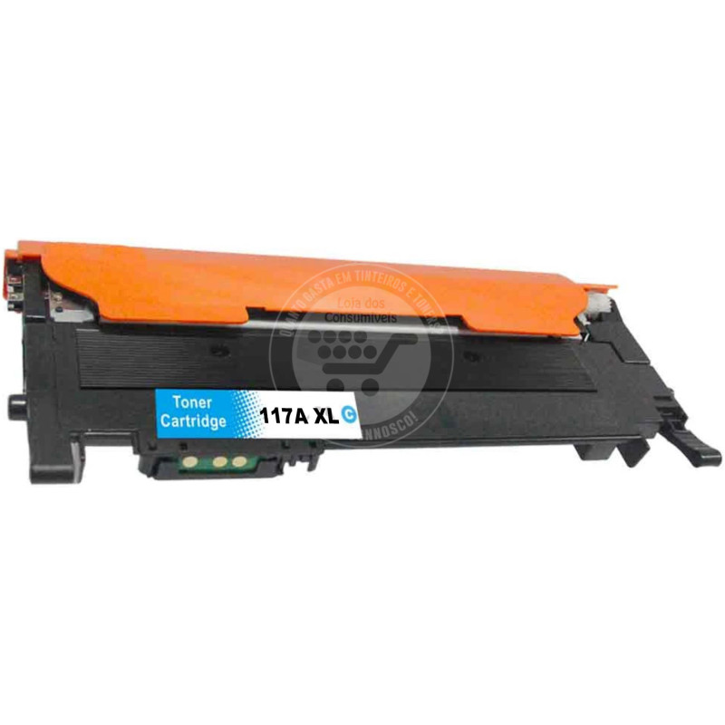 Toner HP Compatível Nº117A XL (W2071A XL) Azul