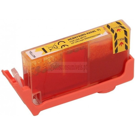Tinteiro HP Compatível 920XL (CD974AE) Amarelo