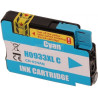 Tinteiro HP Compatível 933XL (CN054AE) Azul