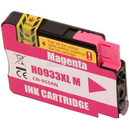 Tinteiro HP Compatível 933XL (CN055AE) Magenta