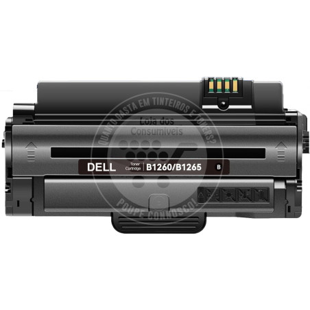 Toner Dell Compativel B1260/B1265 Preto