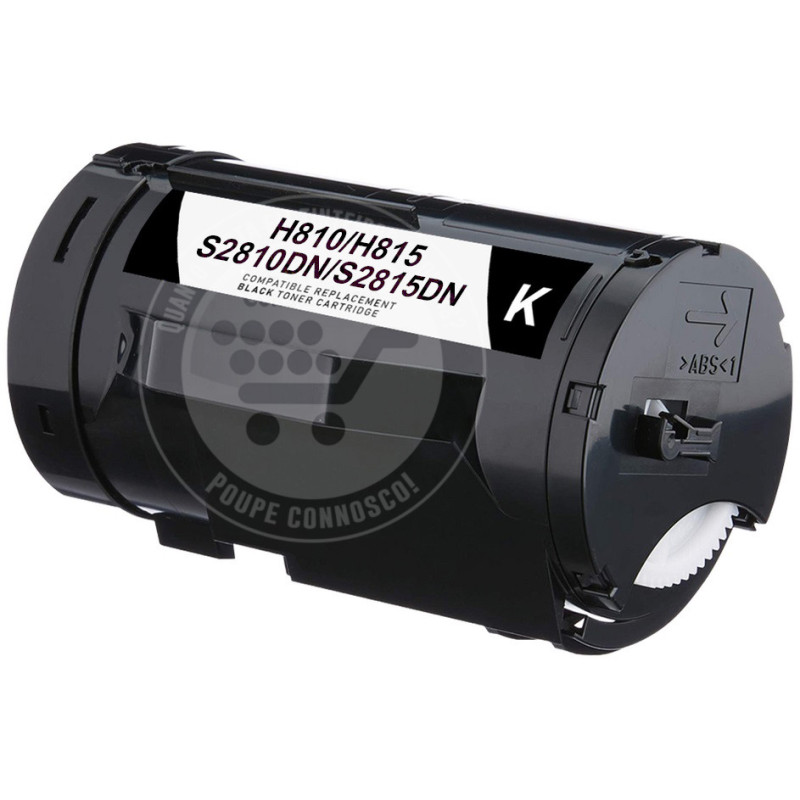 Toner Dell Compativel H810/H815/S2810DN/S2815DN Preto