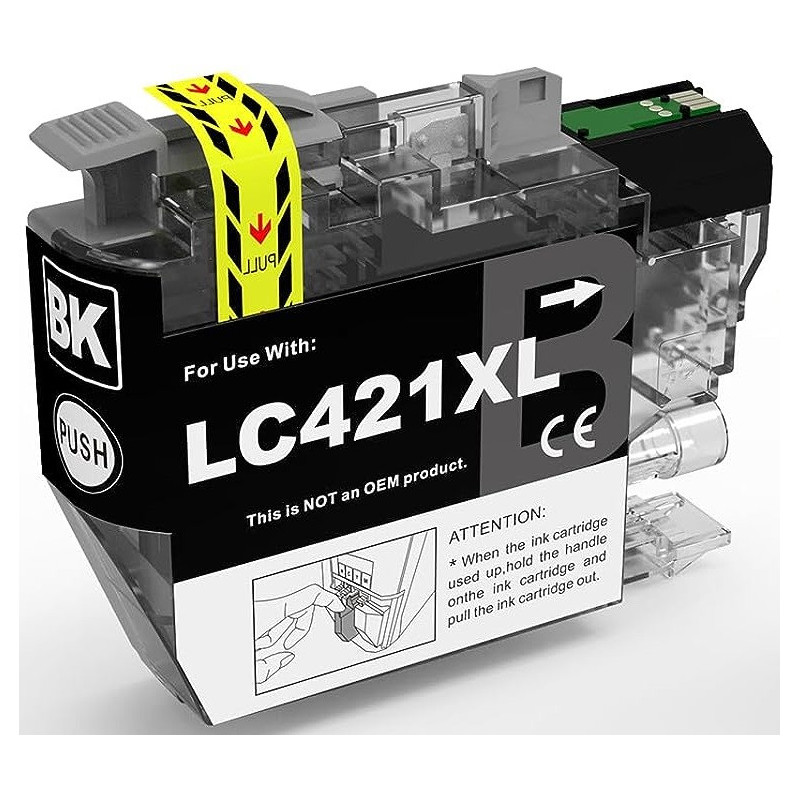 Tinteiro Brother Compatível LC421XL Preto