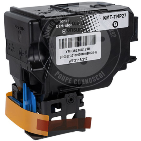 Toner Konica Minolta Compatível TNP27 Preto