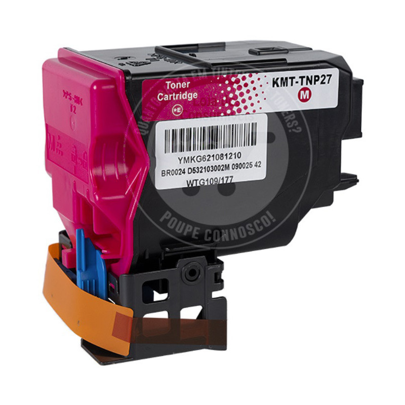Toner Konica Minolta Compatível TNP27 Magenta