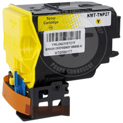 Toner Konica Minolta Compatível TNP27 Amarelo