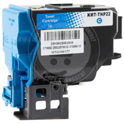 Toner Konica Minolta Compatível TNP22 Azul