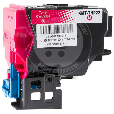 Toner Konica Minolta Compatível TNP22 Magenta
