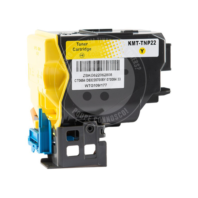 Toner Konica Minolta Compatível TNP22 Amarelo
