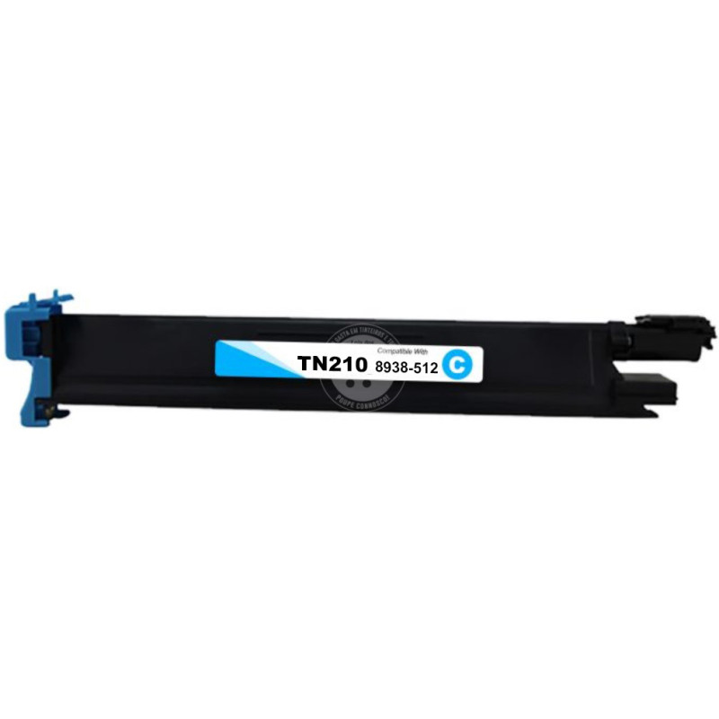 Toner Konica Minolta Compatível TN210 Azul