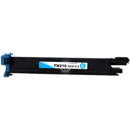 Toner Konica Minolta Compatível TN210 Azul