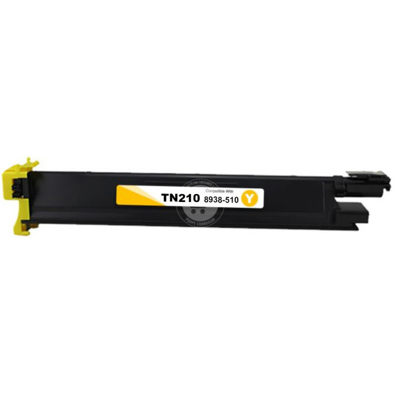 Toner Konica Minolta Compatível TN210 Amarelo