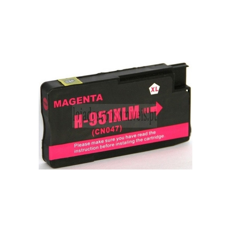 Tinteiro HP Compatível 951XL (CN047AE/CN051AE) Magenta