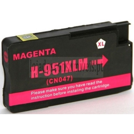 Tinteiro HP Compatível 951XL (CN047AE/CN051AE) Magenta