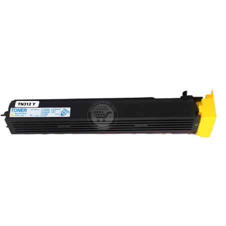 Toner Konica Minolta Compatível TN312 Amarelo