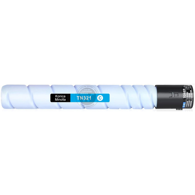 Toner Konica Minolta Compatível TN220/TN221/TN321 Azul