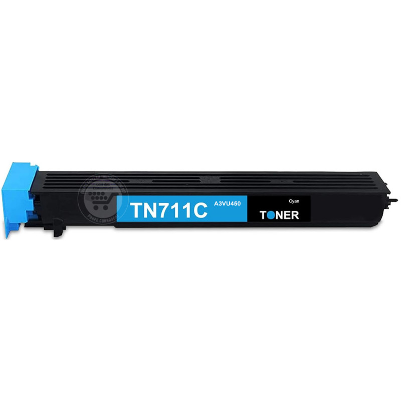 Toner Konica Minolta Compatível TN711 Azul