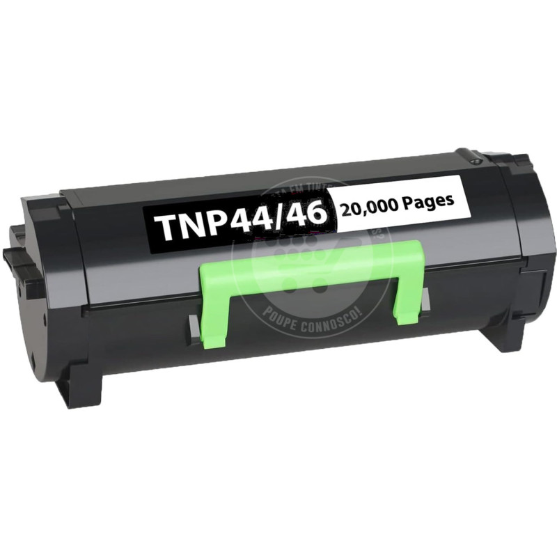 Toner Konica Minolta Compatível TNP44/TNP46 Preto