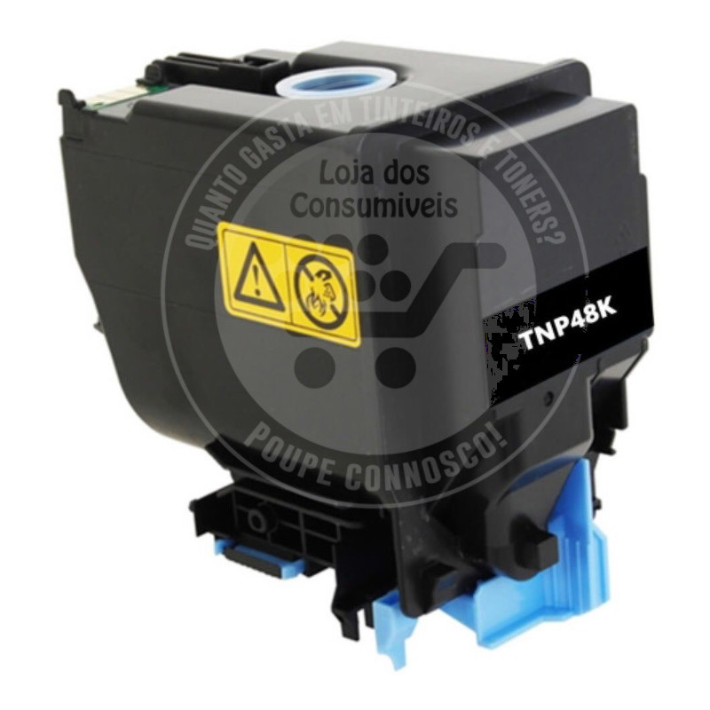 Toner Konica Minolta Compatível TNP48 Preto