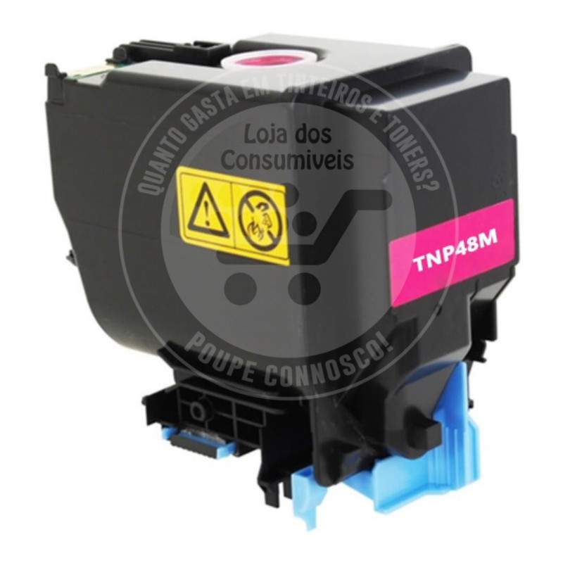 Toner Konica Minolta Compatível TNP48 Magenta