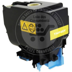 Toner Konica Minolta Compatível TNP48 Amarelo