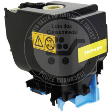 Toner Konica Minolta Compatível TNP48 Amarelo