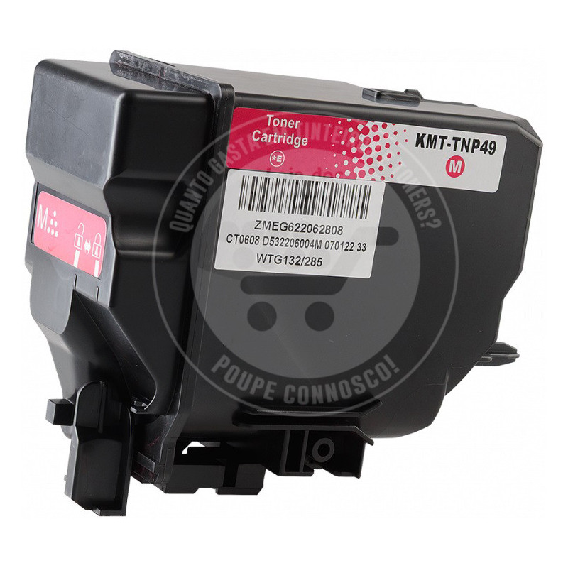 Toner Konica Minolta Compatível TNP49 Magenta