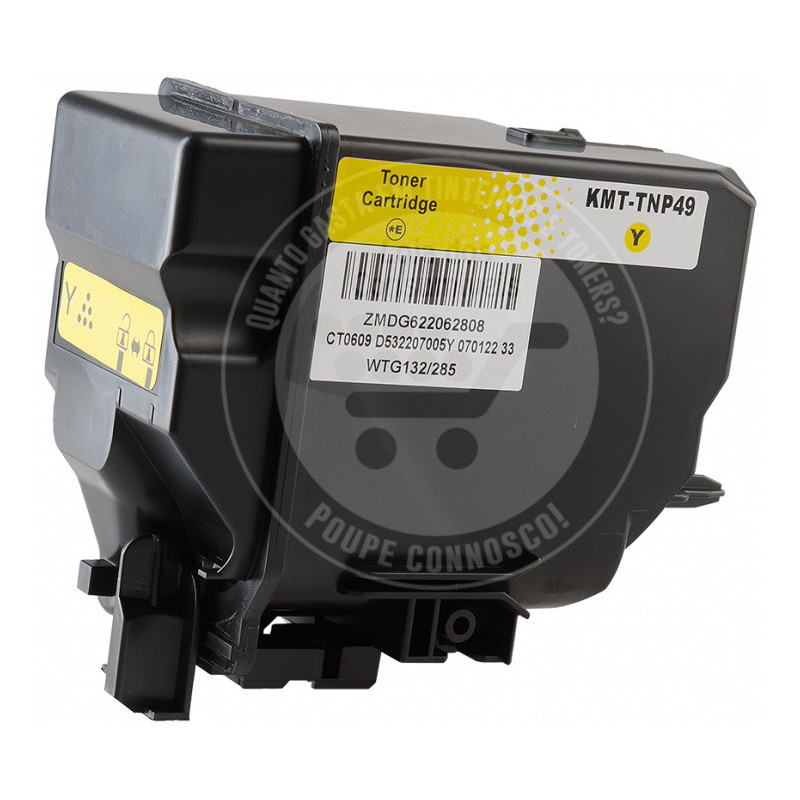 Toner Konica Minolta Compatível TNP49 Amarelo