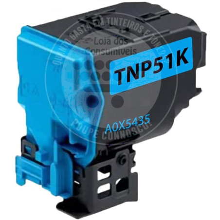 Toner Konica Minolta Compatível TNP51 Azul