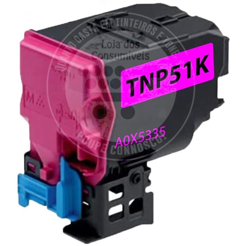 Toner Konica Minolta Compatível TNP51 Magenta