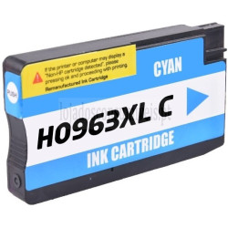 Tinteiro HP Compatível 963XL (3JA27AE/3JA23AE) Azul