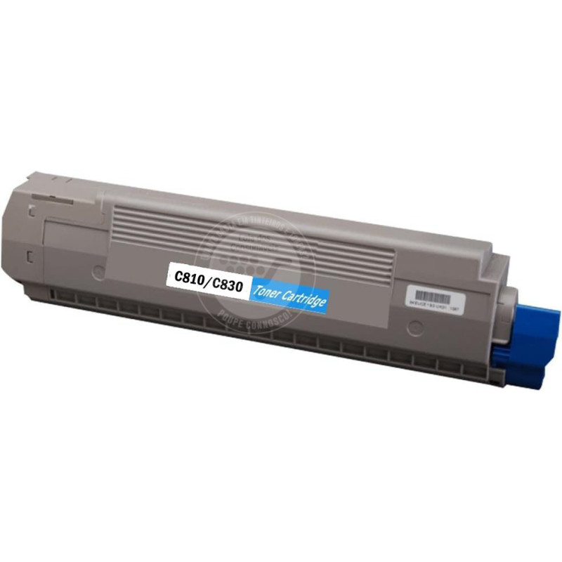 Toner OKI Compatível C810/C830 Azul
