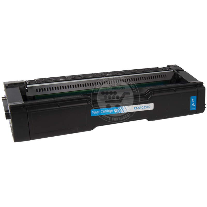 Toner Compatível Ricoh Aficio SP-C250/SP-C260/SP-C261 Azul