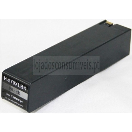 Tinteiro HP Compatível 970XL (CN625AE/CN621AE) Preto