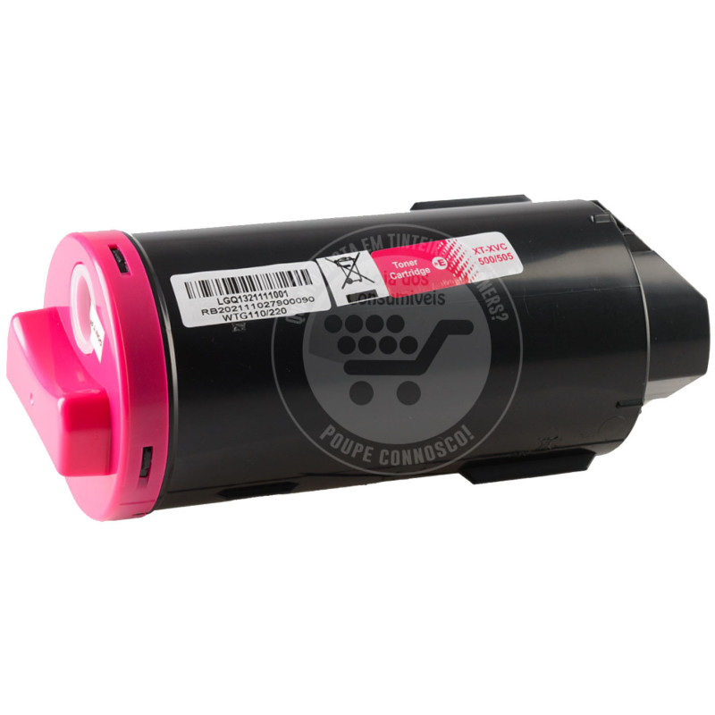 Toner Xerox Compatível VersaLink C500/C505 Magenta