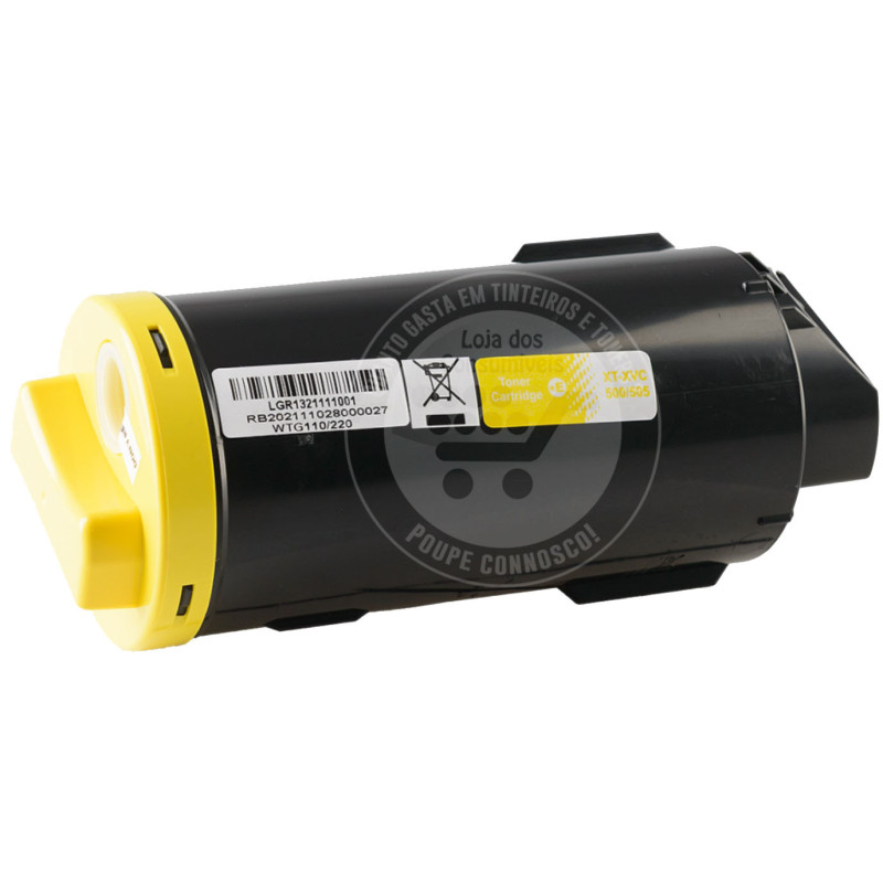 Toner Xerox Compatível VersaLink C500/C505 Amarelo