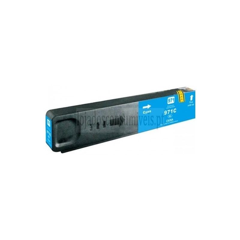 Tinteiro HP Compatível 971XL (CN626AE/CN622AE) Azul