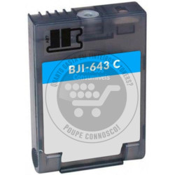 Tinteiro Canon Compatível BJI643 Azul