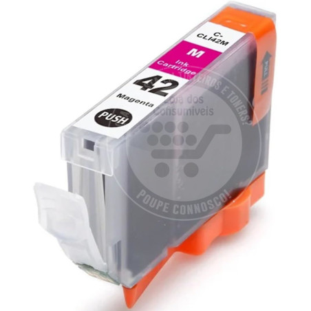 Tinteiro Canon Compatível CLI42 Magenta