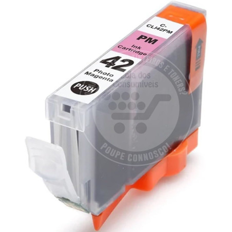 Tinteiro Canon Compatível CLI42 Magenta Foto