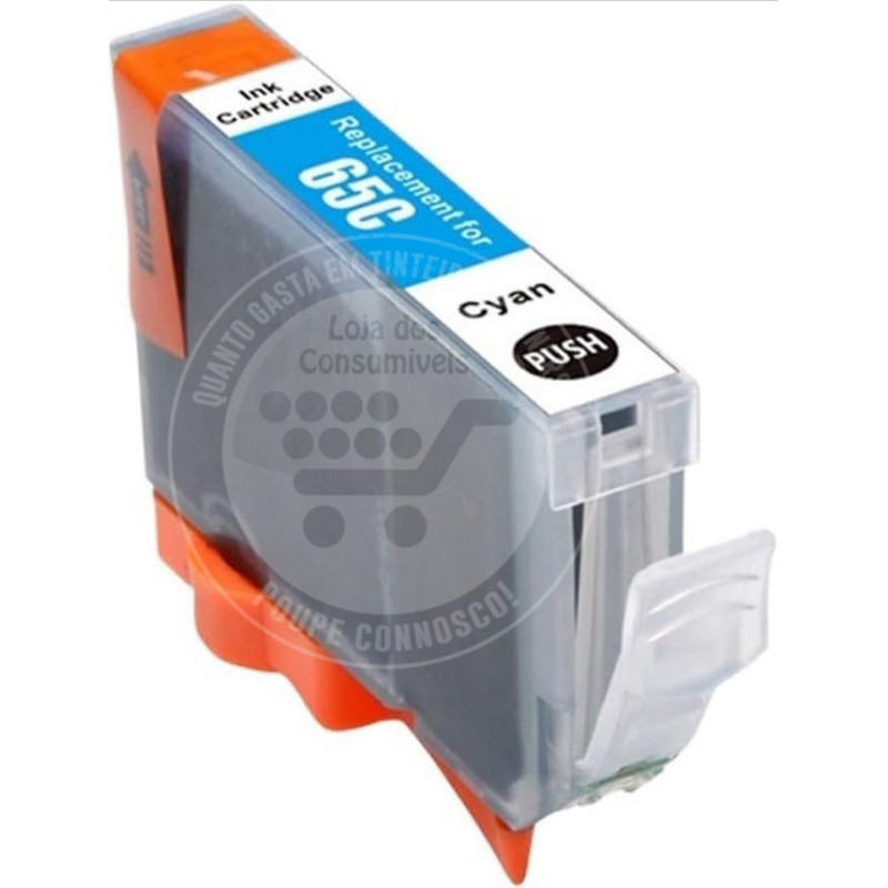 Tinteiro Canon Compatível CLI65 Azul