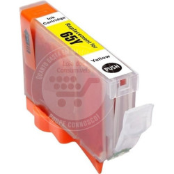 Tinteiro Canon Compatível CLI65 Amarelo