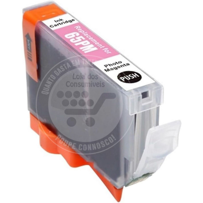Tinteiro Canon Compatível CLI65 Magenta Foto